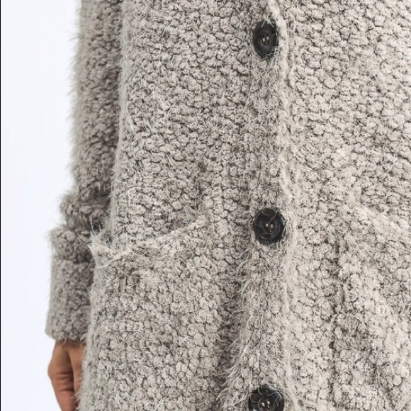 Bottom-Down Double Pocket Long Cardigan - Picture 7 of 7